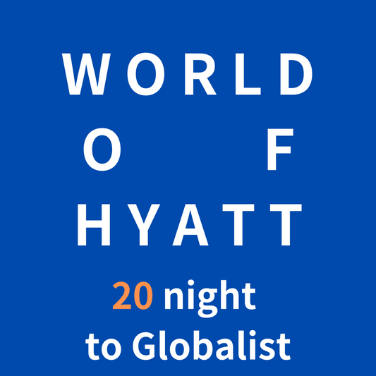 WORLD OF HYATT pathway to Expolist & Globalist challenge offer